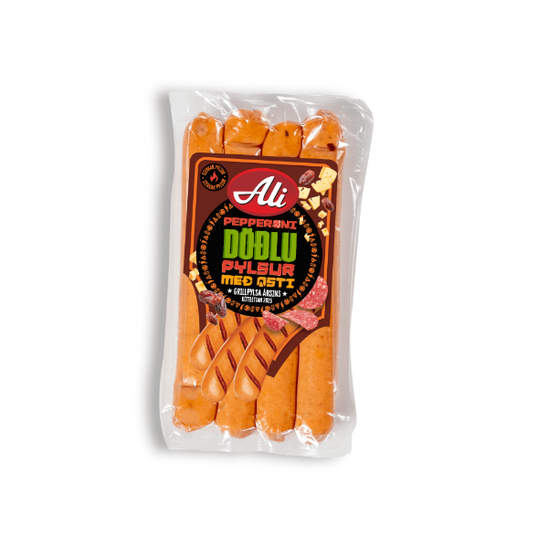 Mynd ALI PEPPERONI DÖÐLU PYLSUR MEÐ OSTI