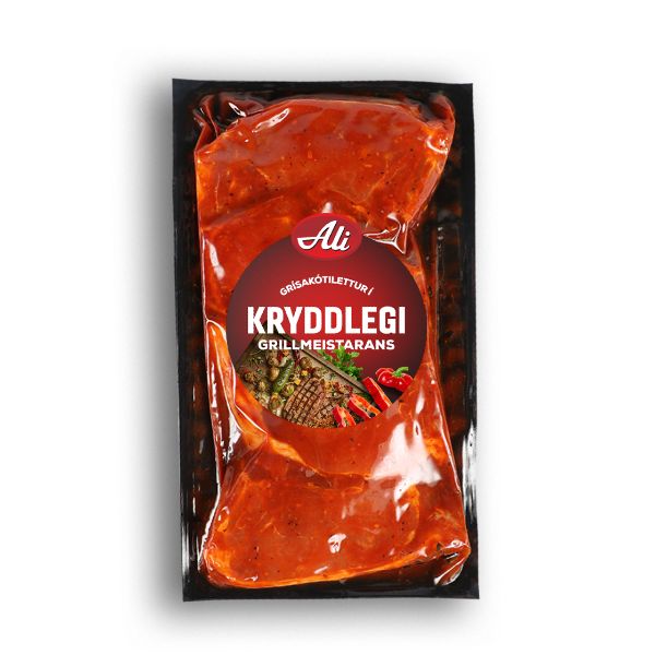 Mynd ALI GRÍSAKÓTELETTUR KRYDDAÐAR +/- 1 KG.
