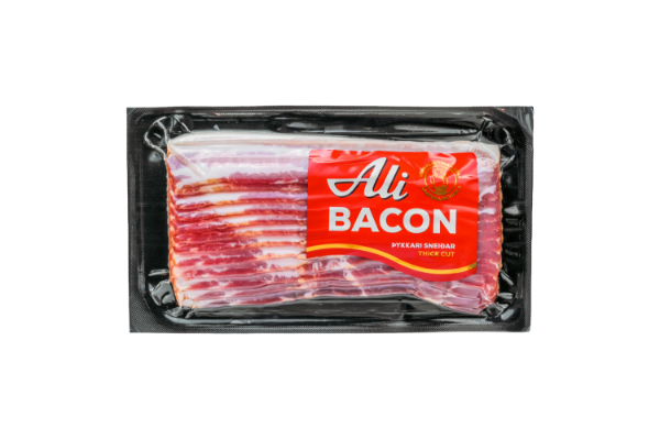 Mynd ALI BACON ÞYKKARI SNEIÐAR +/- 300 gr.