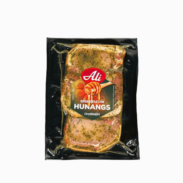 Mynd ALI HUNANGSM GRÍSAKÓTILETTUR I KRYDDSMJÖRI